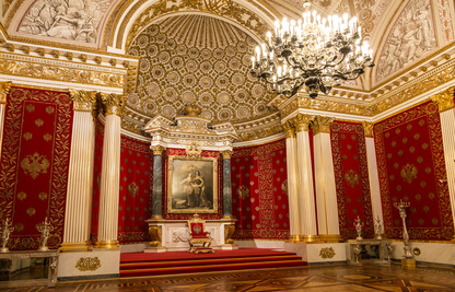 Государственный Эрмитаж, Петровский или малый тронный зал